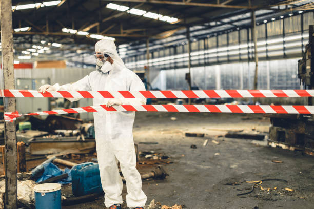 Professional Biohazard technician working in Maryville, TN